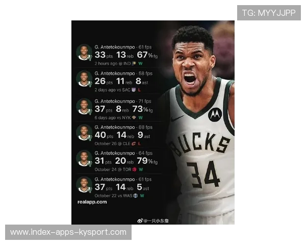 字母哥开季300+100+50神迹达成！无奈球队末节哑火